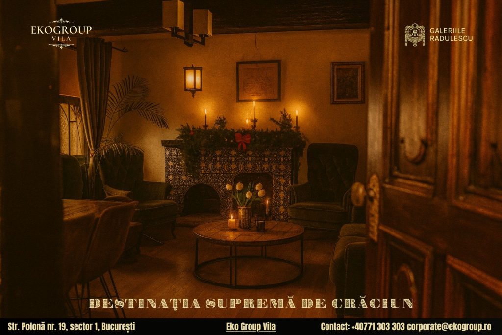 Destinații de Crăciun în București: Eleganța și farmecul Crăciunului anilor ’30 la Eko Group Vila